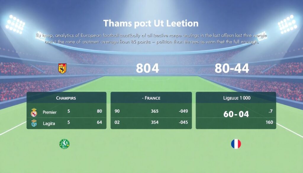 Сравнительный анализ лиг Европы и лиги чемпионов - иллюстрация
