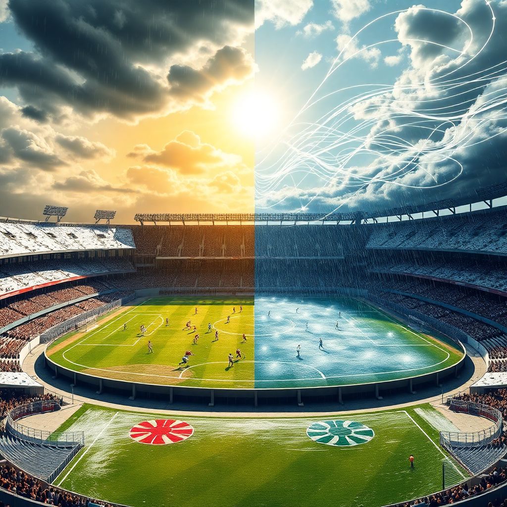 Влияние погодных условий на исход матчей в футболе и других видах спорта