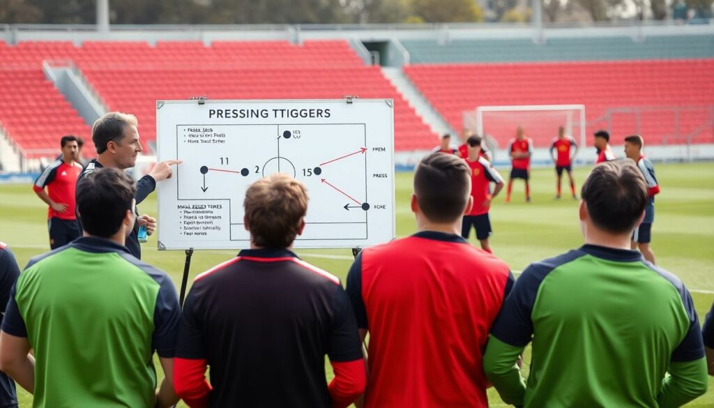 Тренерские методики: прессинг, контратакующая игра и пресс-скилл - иллюстрация