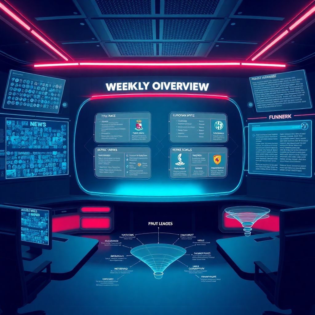 Обзоры недельных новостей по лигам и турнирам: главное за неделю