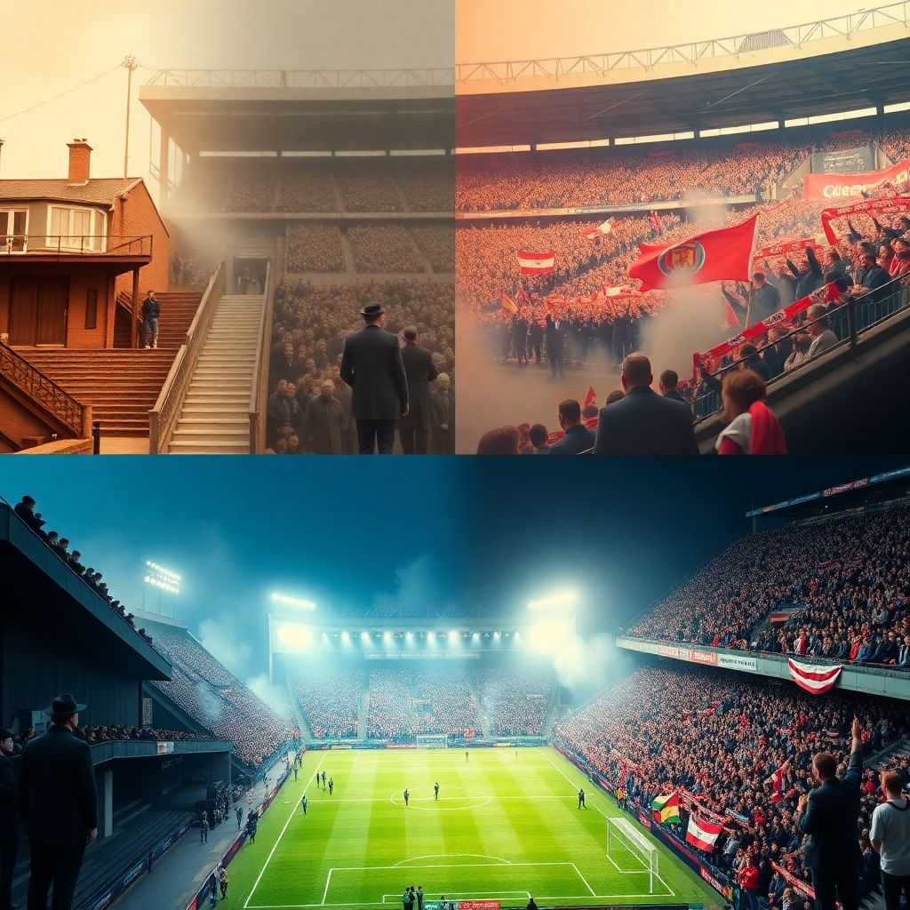 Истории клубных болельщиков и их традиции на футбольных трибунах
