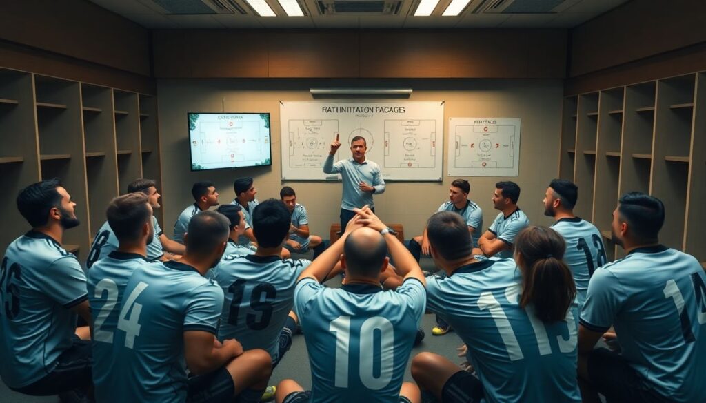 Психология победы: мотивация игроков перед важными играми - иллюстрация