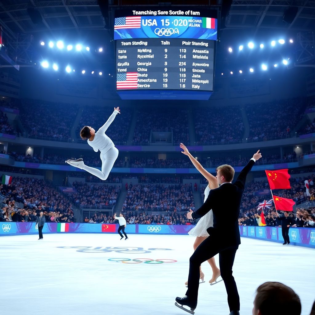 Фигурное катание на Олимпиаде в Милане: драма командного турнира и ценность гражданств
