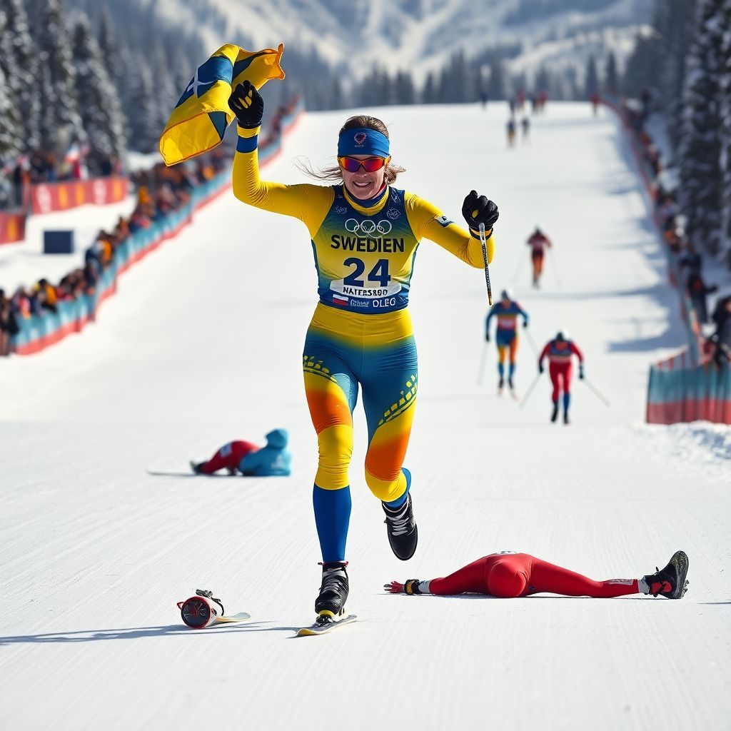 Скиатлон Валь-ди-Фьемме на Олимпиаде‑2026: триумф Карлссон и провал Непряевой