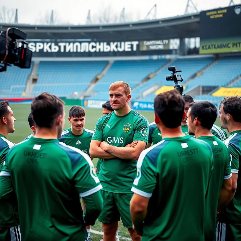 На Украине капитана «Карпат» лишили повязки за обращение к команде на русском языке