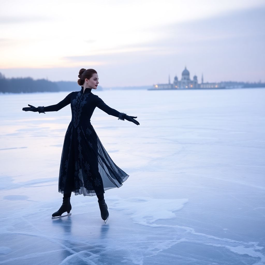 Евгения Медведева на льду Амура: Анна Каренина и мастер-класс в Благовещенске